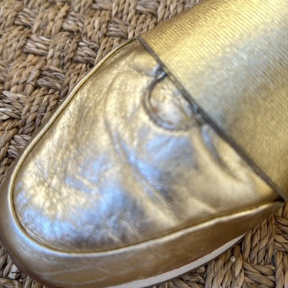 Gold Slip On Sneakers By Rag & Bone New York